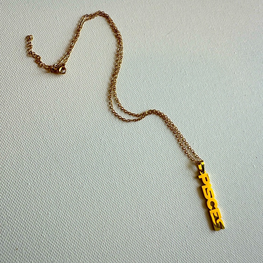Pisces necklace